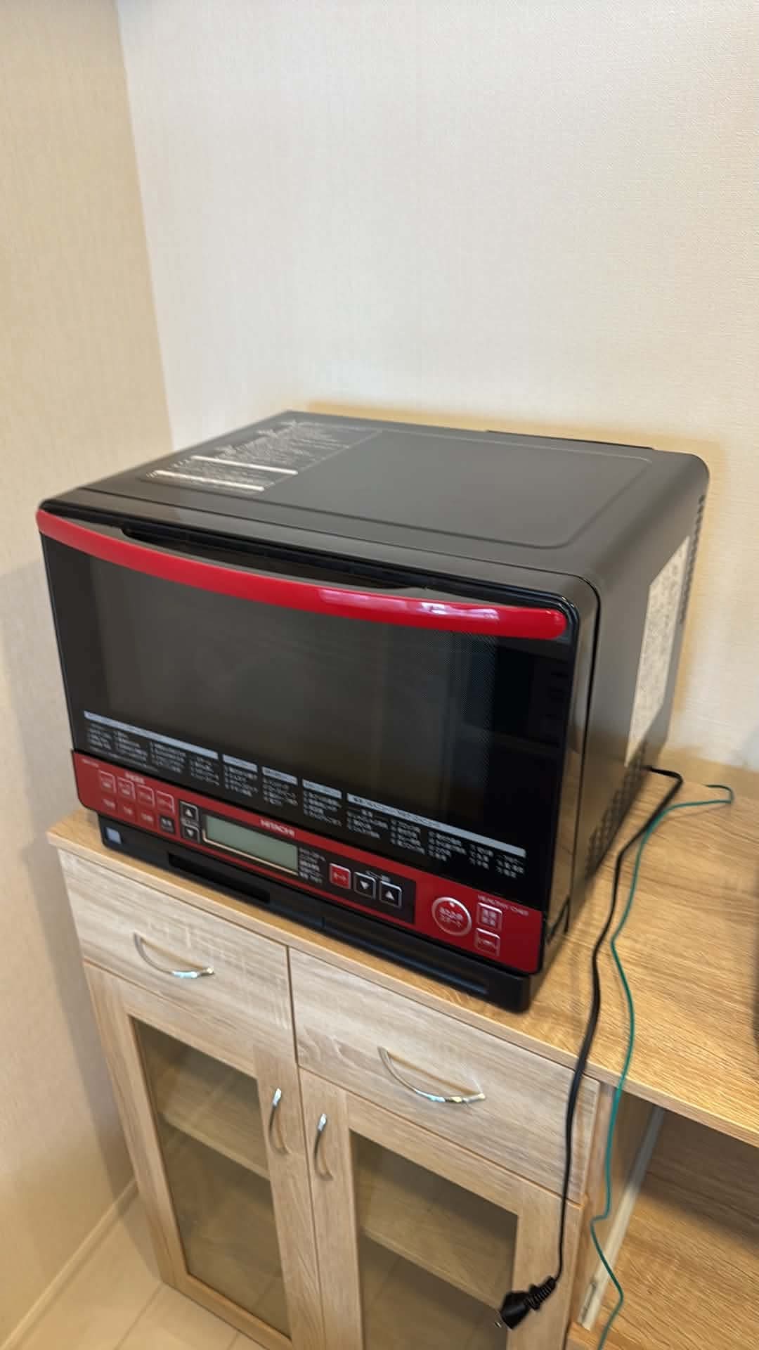 日立 オーブンレンジ レッド 中古家電 群馬県 前橋市 買取OK