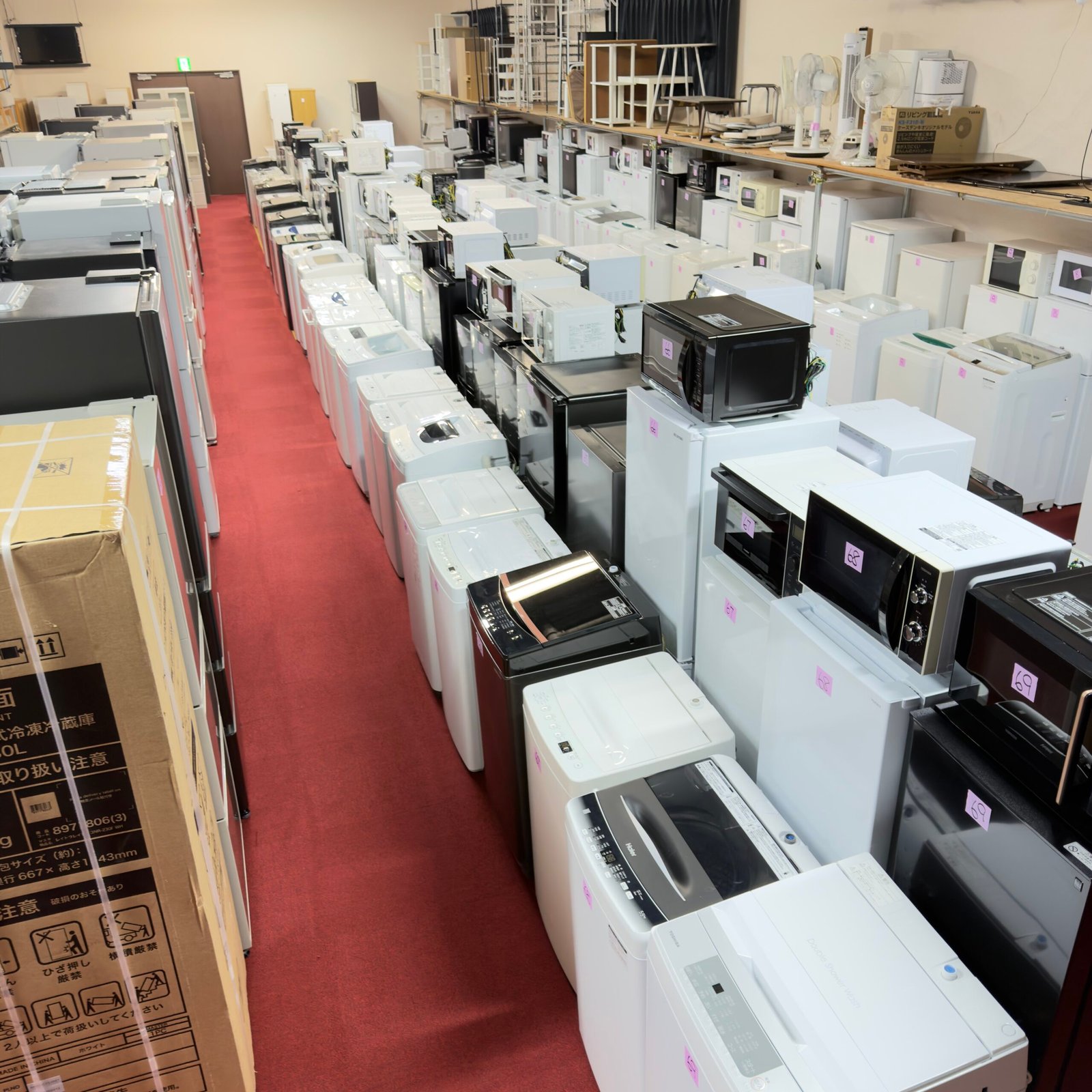 群馬県で家電買取なら買取OK｜冷蔵庫・洗濯機・電子レンジなど豊富な在庫を展示販売
